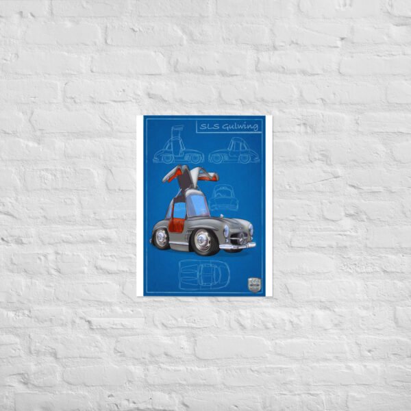 Gullwing blue print - Image 5