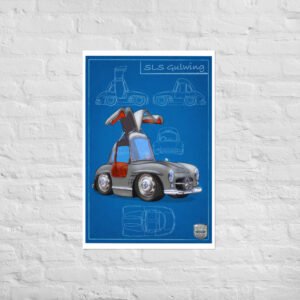 Gullwing blue print