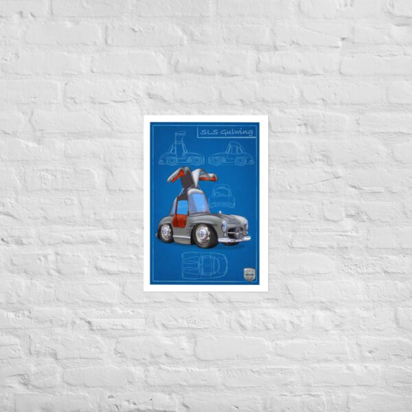 Gullwing blue print - Image 3