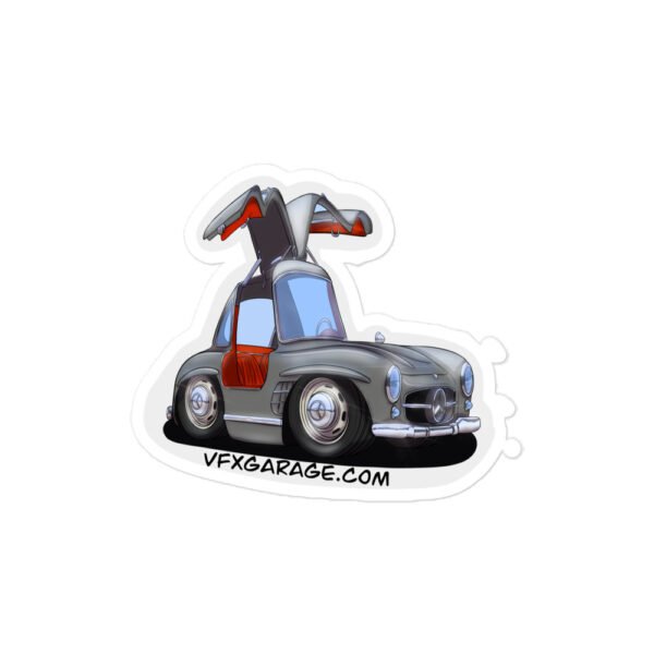 sls Gullwing stickers - Image 3
