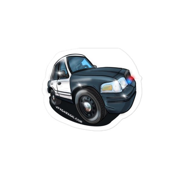 Cop Car stickers - Image 3