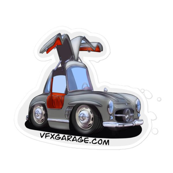 sls Gullwing stickers