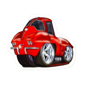63 Vette stickers